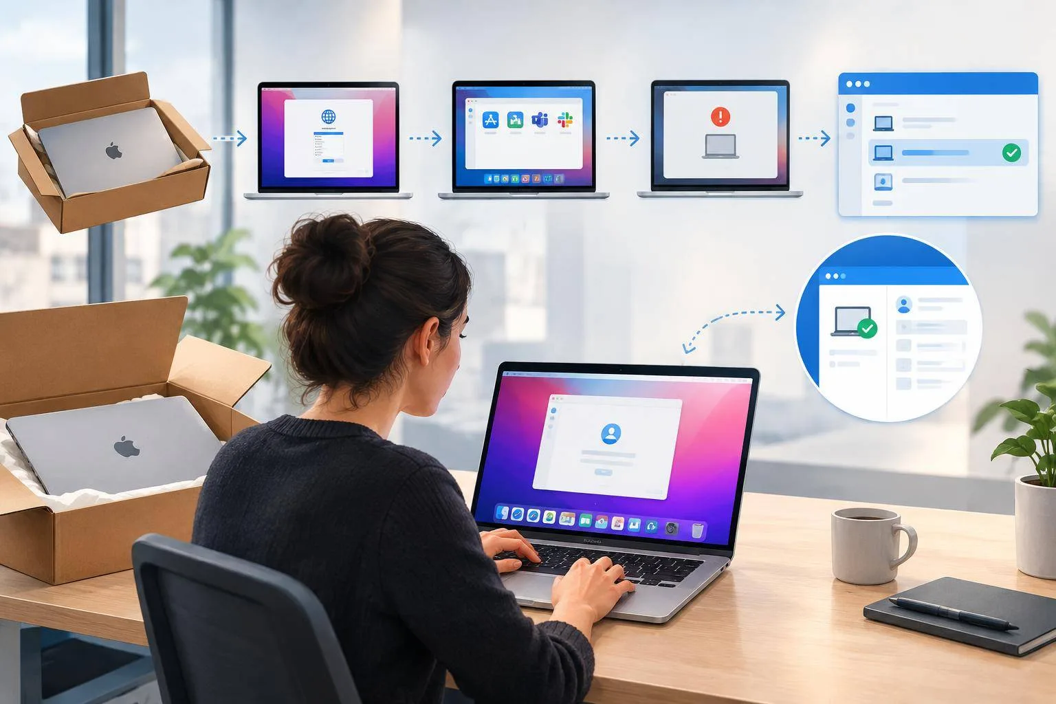 Assigna automàticament els Macs nous al teu MDM