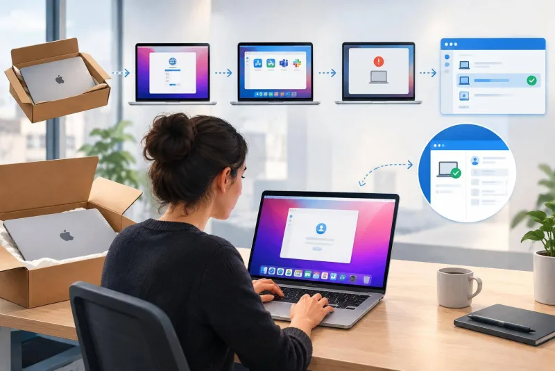 Assigna automàticament els Macs nous al teu MDM