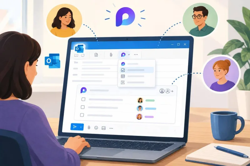 Una llista viva dins del correu: coordina petites feines amb Microsoft Loop